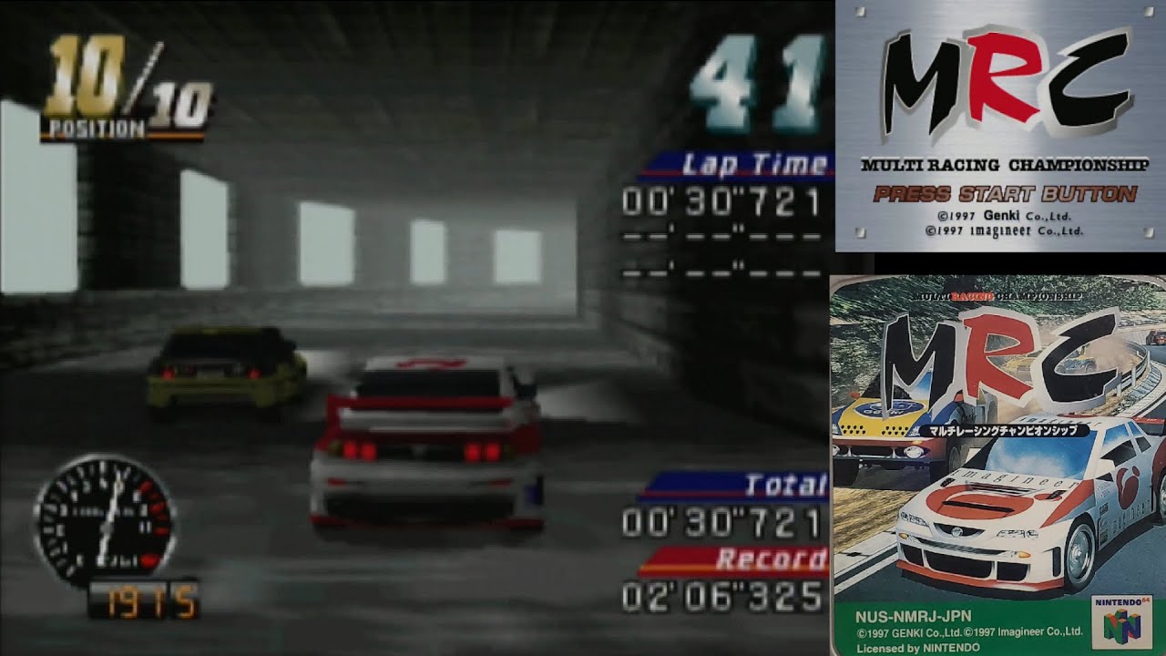 Nintendo 64 - MRC: Multi Racing Championship