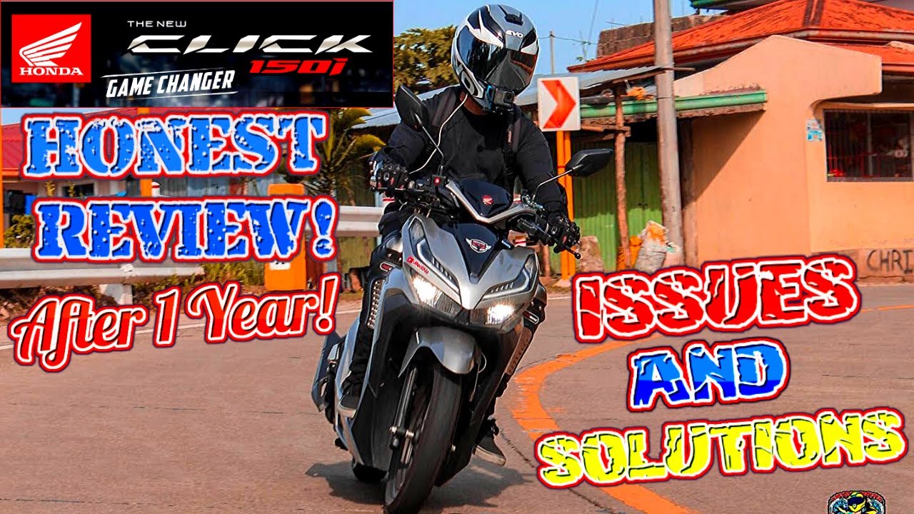HONDA CLICK GAME CHANGER OBSERVATIONS AFTER 1 YEAR | COMMON ISSUES & SOLUTIONS | ALL SOLUTIONS HERE!