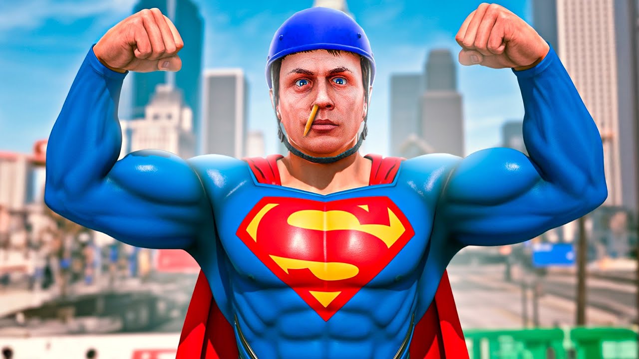 Jeffy Becomes SUPERMAN In GTA 5!