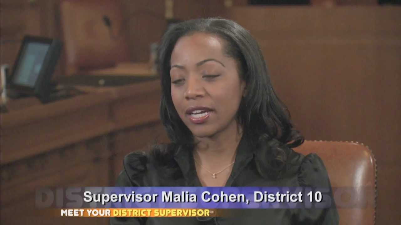 Meet Your District Supervisor: Malia Cohen - District 10