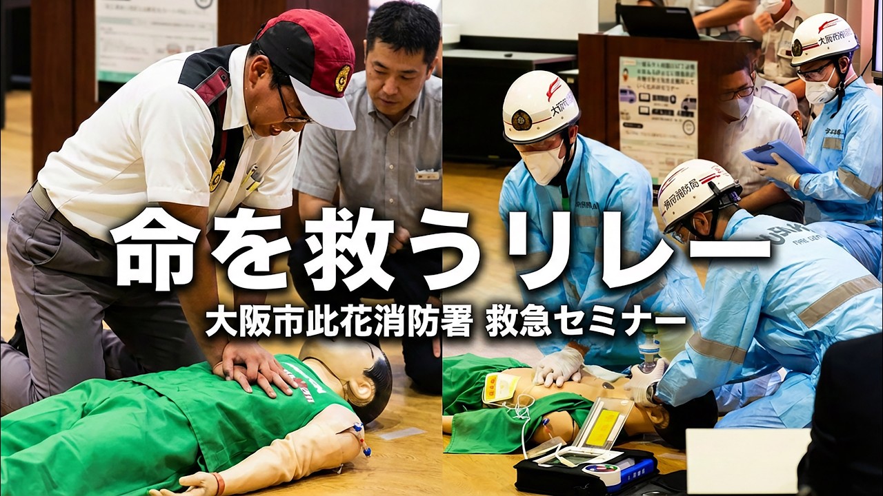 202309 大阪市消防局此花消防署 救急セミナー