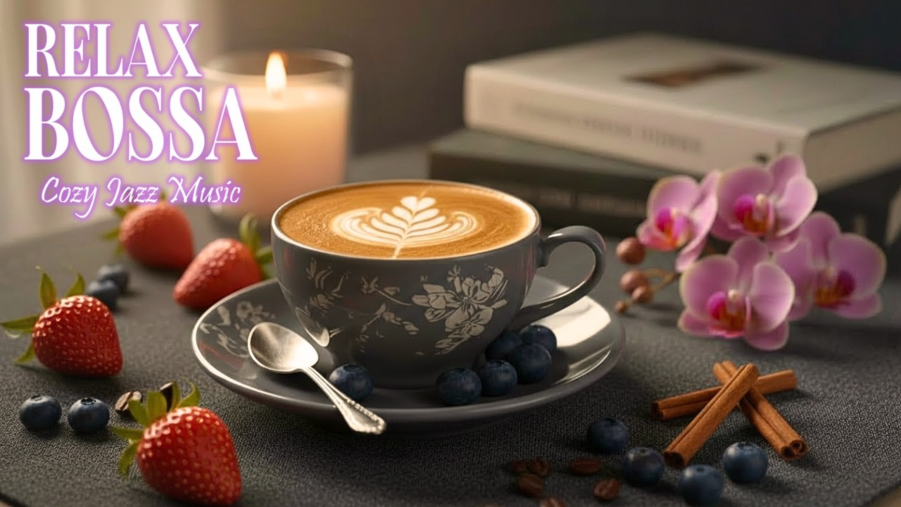 Smooth Spring Coffee Jazz ☕ Soothing Bossa Nova with Elegant Instrumental for Study, Work & Relax