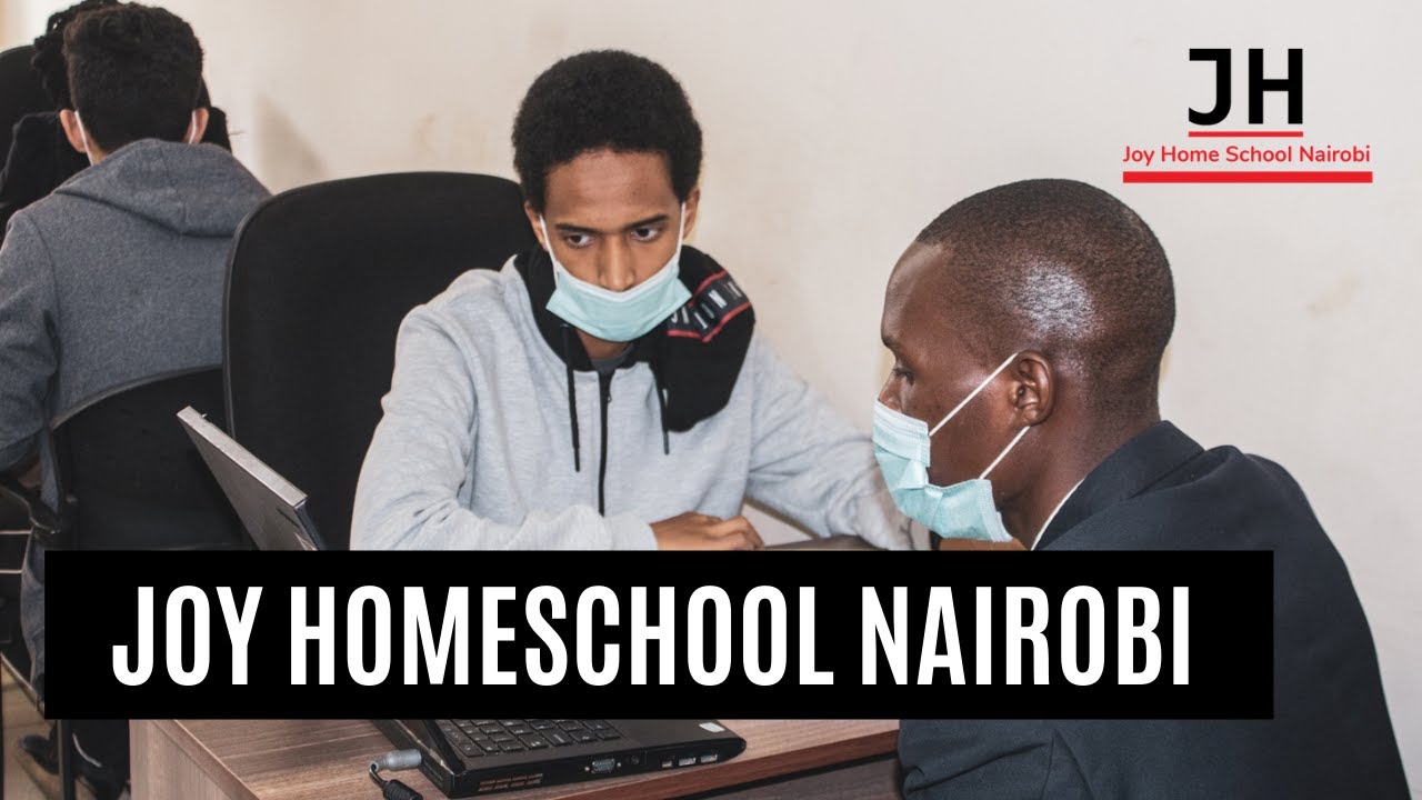 Homeschooling in Nairobi, Kenya.
