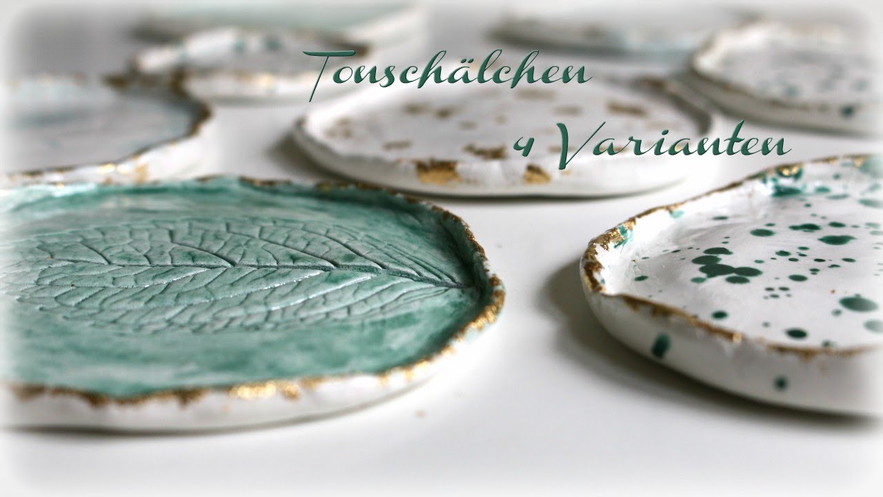 Ton Schälchen * DIY * Clay Dishes