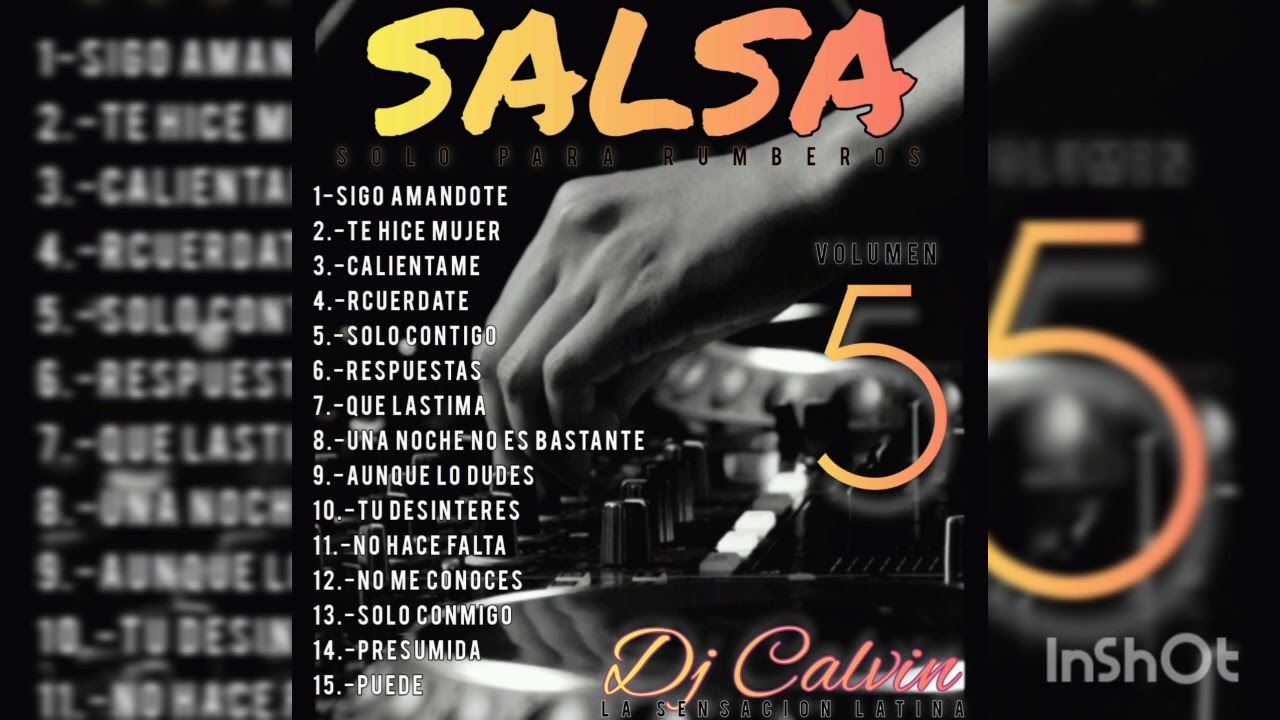 SALSA BAUL SOLO PARA RUMBEROS VOL.5. Dj Calvin La Sensaci&oacute;n Latina