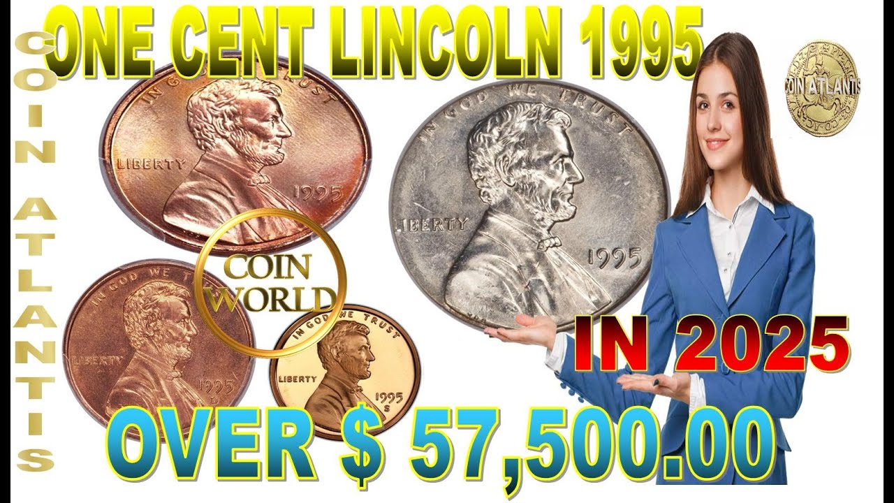 1995 lincoln Penny Coin Value . OVER $57,500.00