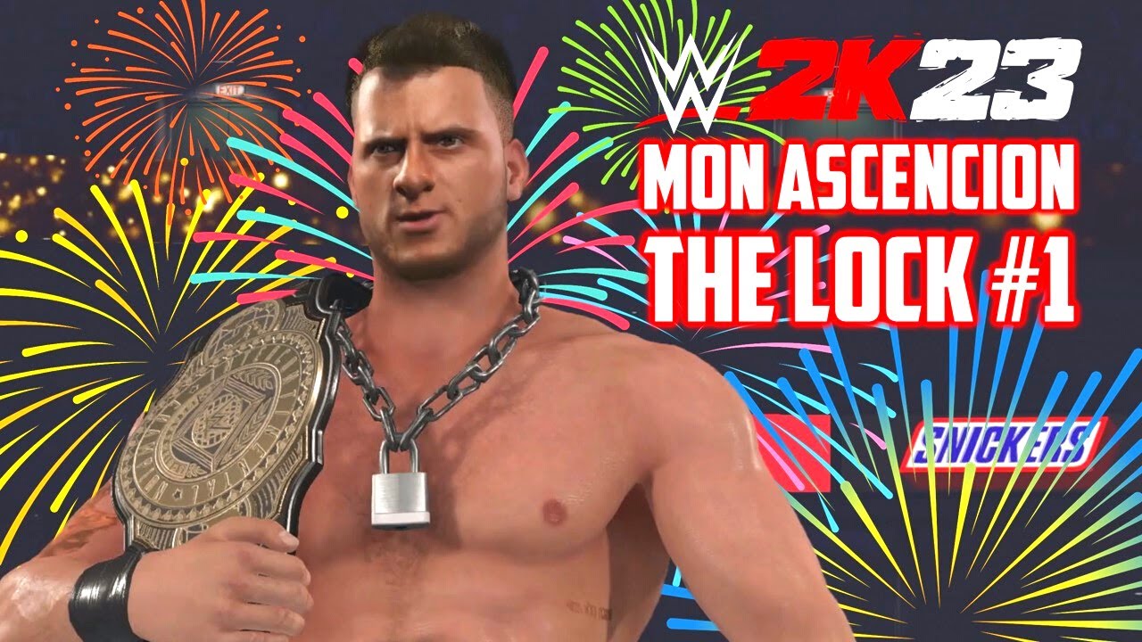 MJF CHAMPION INTERCONTINENTAL! WWE 2K23 - Mon Ascension (THE LOCK) #1