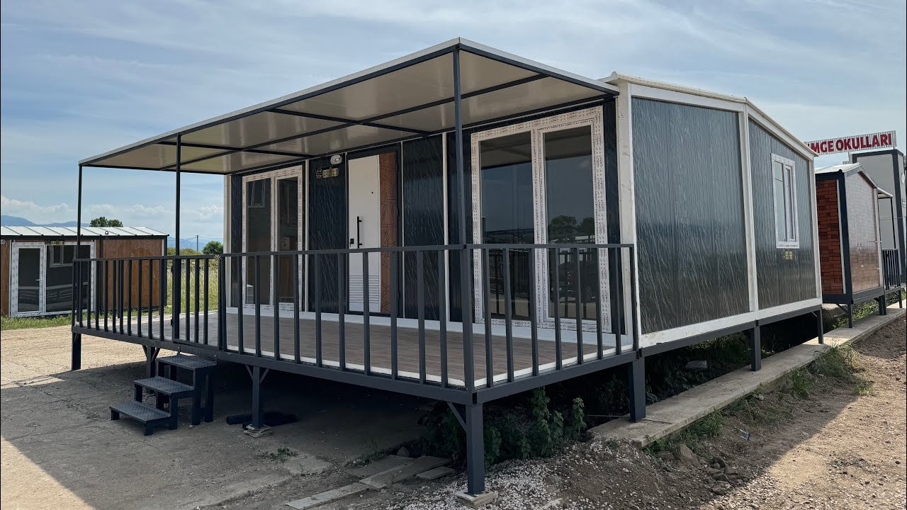 ELİT KONTEYNER 57 m2 BİRLEŞİM BALKONLU FULL MODEL