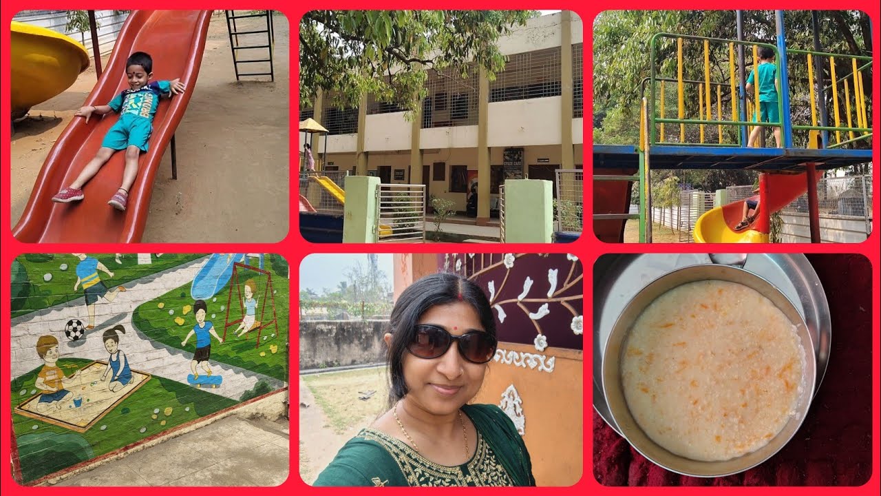 💐আজ বেটু কে স্কুলে ভর্তি করাতে নিয়ে এলাম , দেখে নাও স্কুল টা 👈