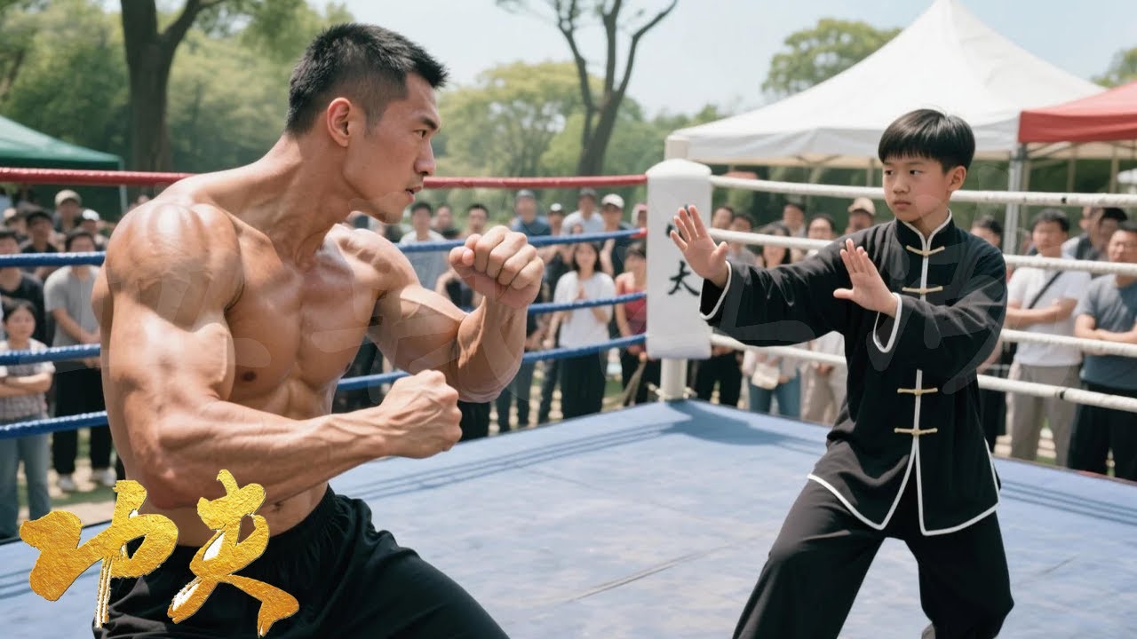 惡霸挑釁小夥，沒想到他太極功夫了得，一拳秒殺！ # Kung Fu # 中國功夫 # 動作片# 太極