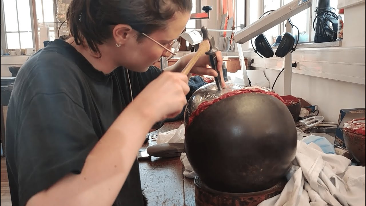 ATELIER DE CISELURE de l'ECOLE BOULLE avec Céleste Grebot