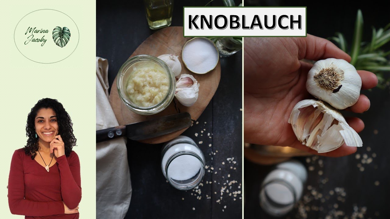 Knoblauchpaste ganz einfach selber machen | Aioli | vegan & schnell