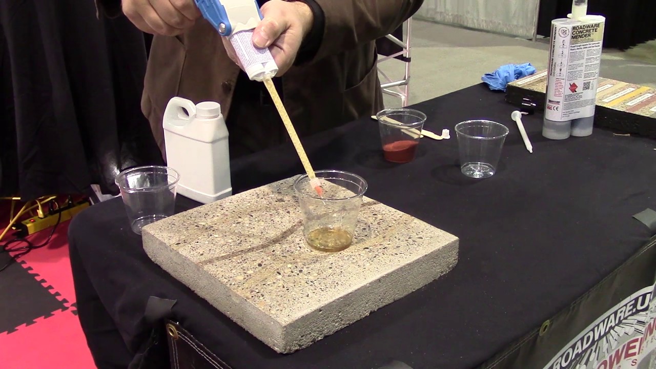 Roadware&rsquo;s MatchCrete product makes repairs almost disappear