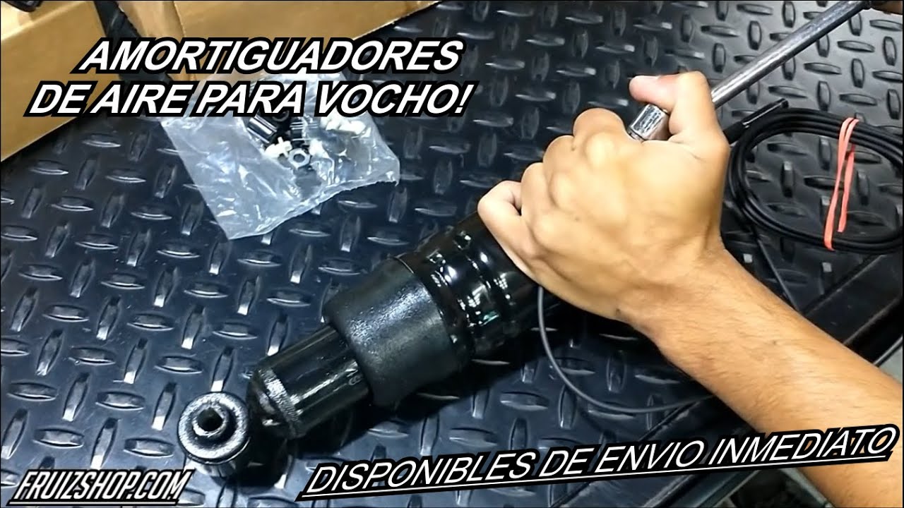 ¿SABES COMO VAN CONECTADOS TUS AMORTIGUADORES DE AIRE PARA VOCHO?🔥 / FRUIZSHOP.COM