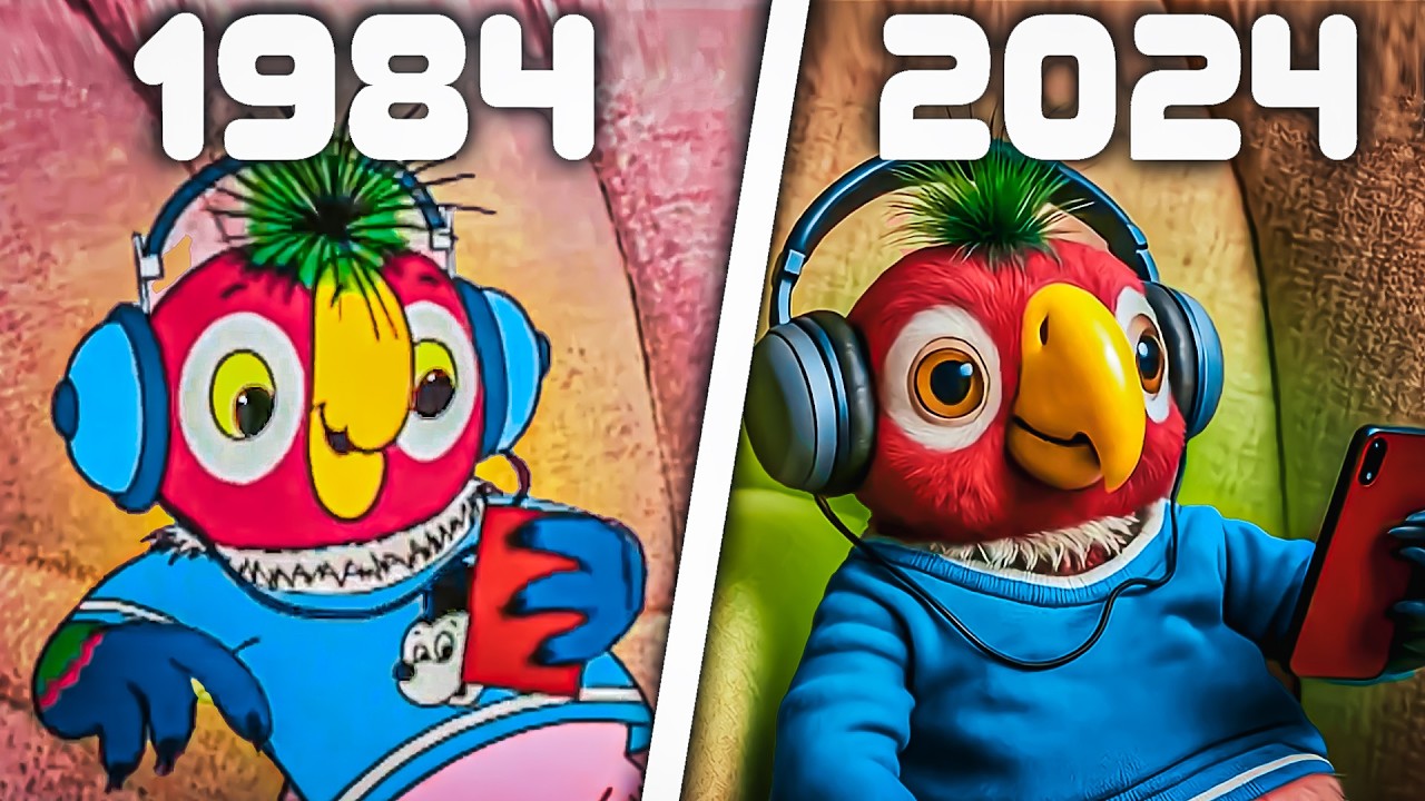Эволюция «Попугай Кеша» (1984-2024)