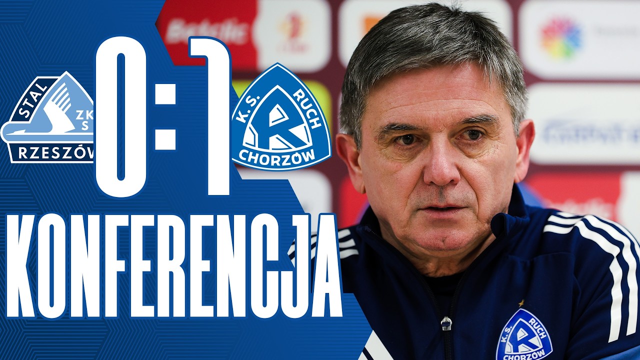 Konferencja prasowa po meczu Stal Rzeszów 0-1 Ruch Chorzów (27.02.2026)