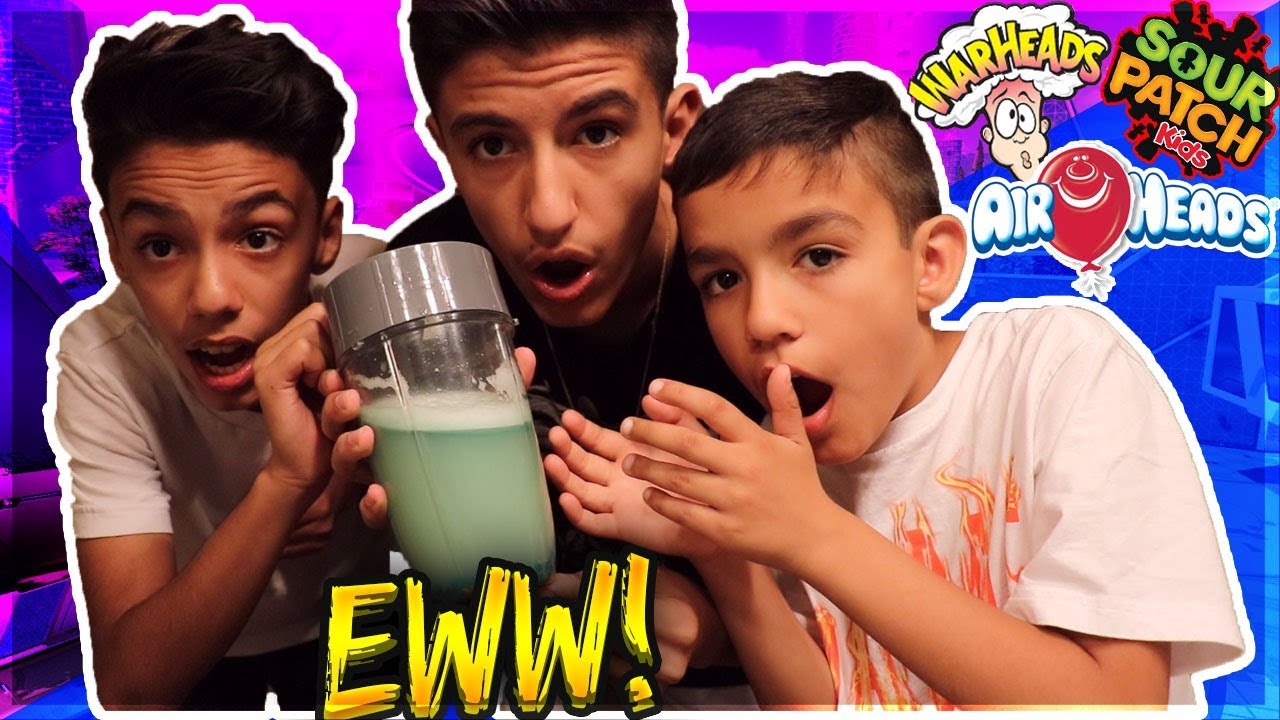 Black Ops 3 Extreme Sour Smoothie Challenge With Brothers! (Gross)