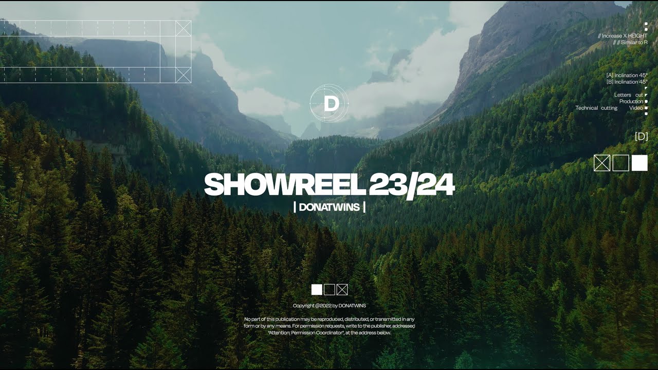 Cinematic Showreel 2023 - 2024 (Blackmagic Cinema Pocket 6k e DJI Mini 3 Pro)