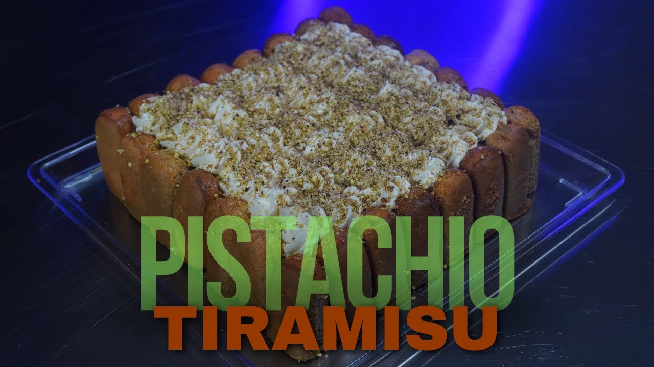 Pistachio Tiramisu    تیرامیسوی پسته