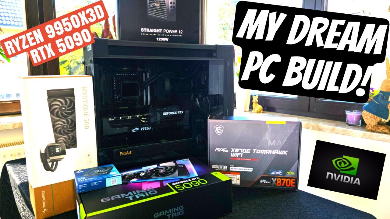 Assemble Your Ultimate Star Citizen PC with Asus ProArt PA602 & RTX 5090 + Ryzen 9950X3D