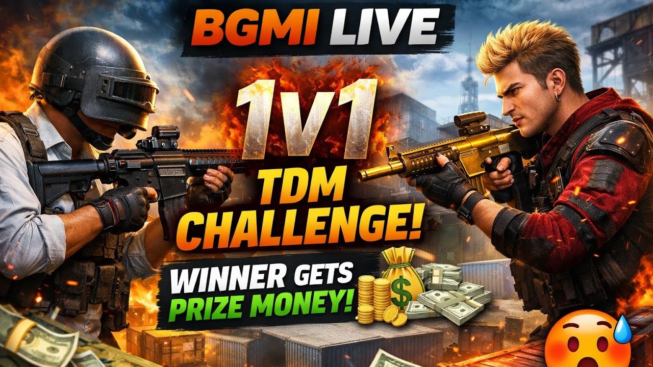 BGMI LIVE 1v1 With Subscribers 💥 | Winner Gets Prize Money