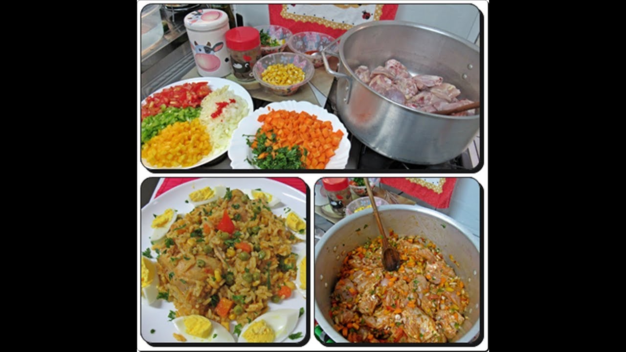 Galinhada Completa Para o Jantar
