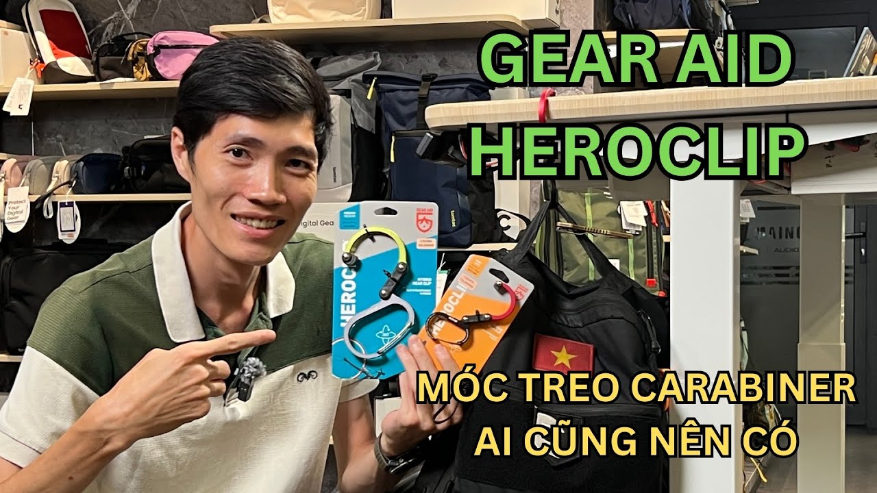 Gear Aid Heroclip Carabiner Hook in Hand: The Versatile Accessory You Should Have