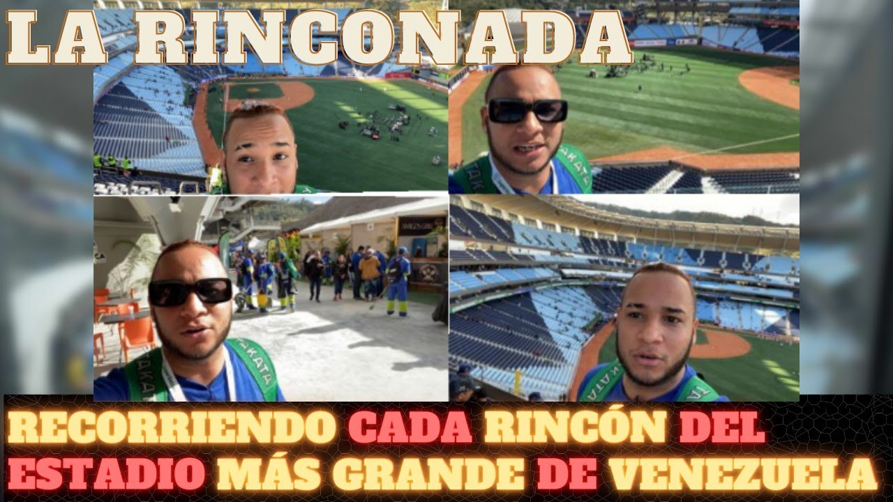 TRAVESÍA: RECORRIMOS TODO EL ESTADIO DE LA RINCONADA, EL MONSTRUOSO Y NUEVO ESTADIO DE VENEZUELA