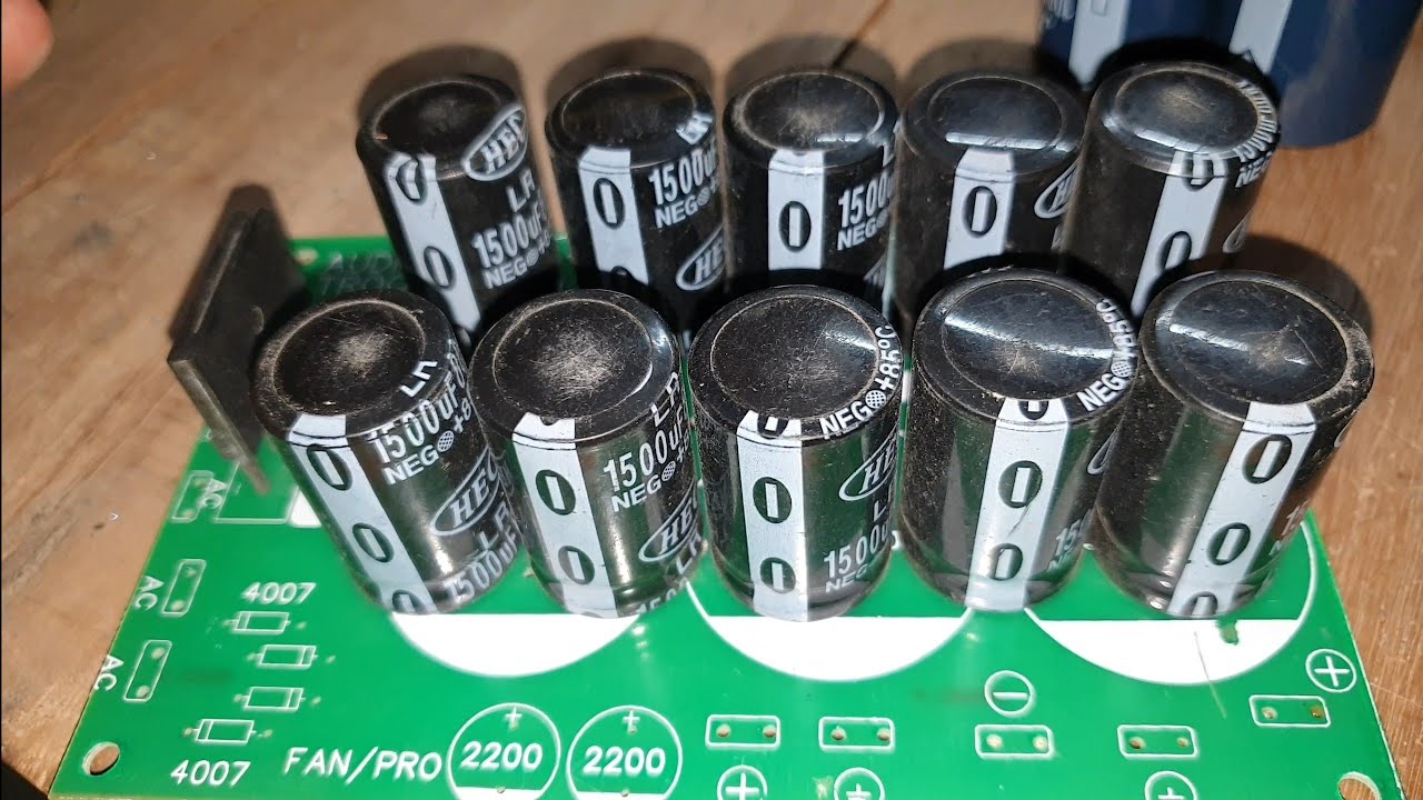 Capacitor को parallel और series करने से क्या होगा ? ' Amplifier Connection