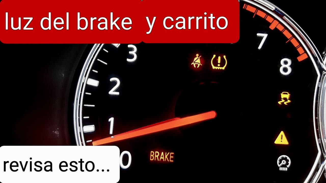 Por que se prende la luz del brake - revisa esto...