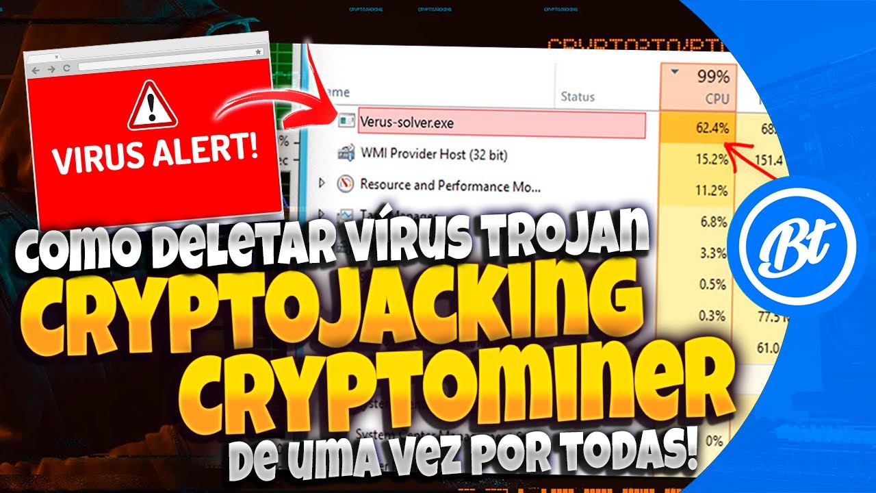 Como remover vírus trojan cryptojacking do seu computador (Verus-Solver, Hellminer etc)