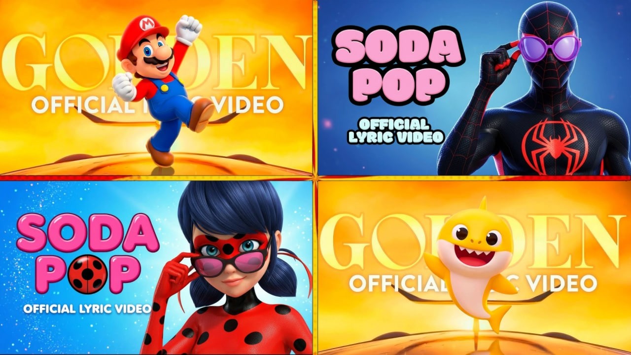 GOLDEN X SUPER MARİO🆚SPİDER MAN🆚MİRACULOUS🆚GOLDEN X BABY SHARKGOLDEN VS SODA POP MEGA BATTLE#26