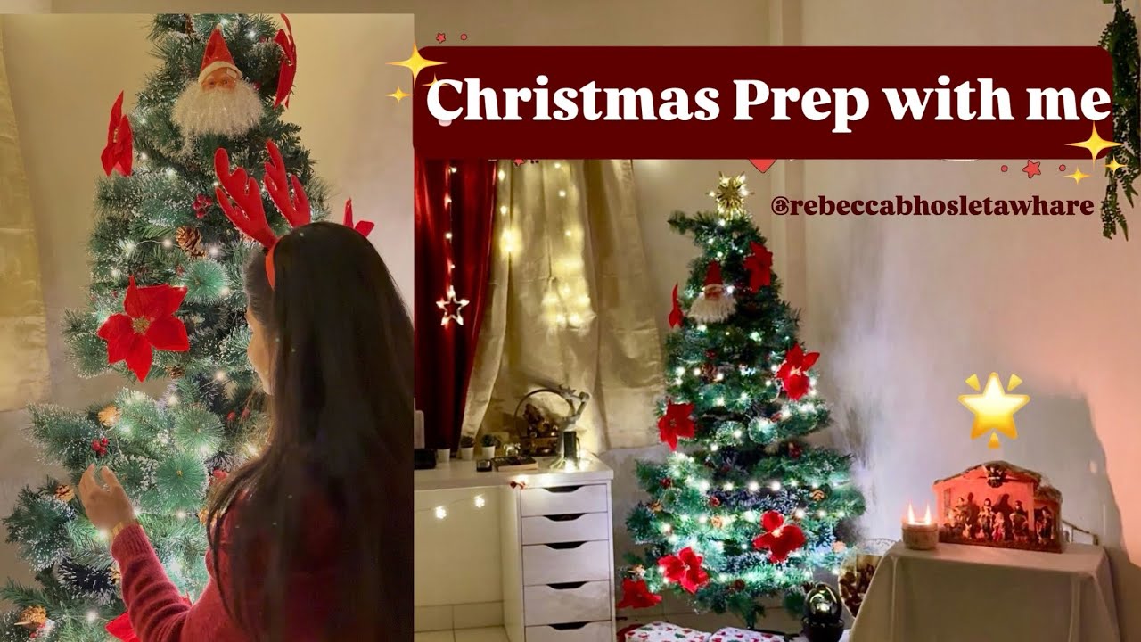 Christmas Prep with me ❄️✨ | Rebecca Bhosle Tawhare