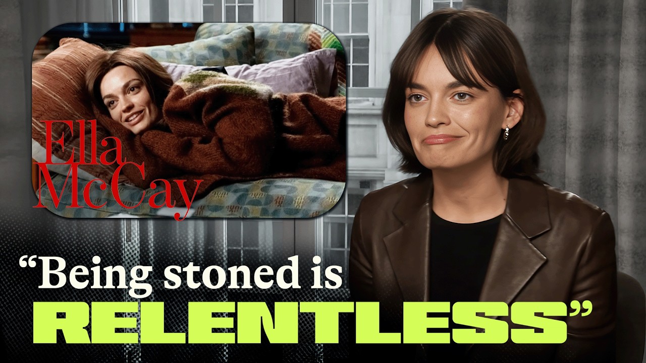 Emma Mackey on Acting Stoned in new ELLA MCCAY Movie
