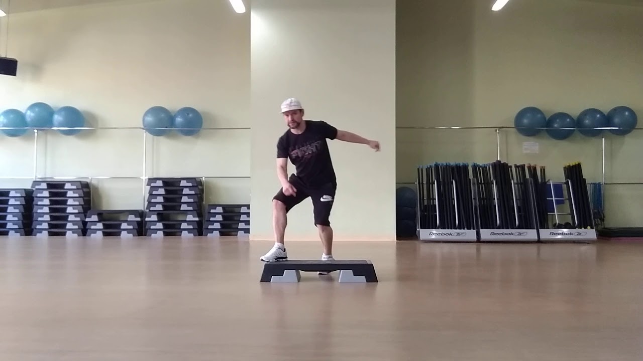 Anton Zyukin ( Step Aerobiс ) lesson 10