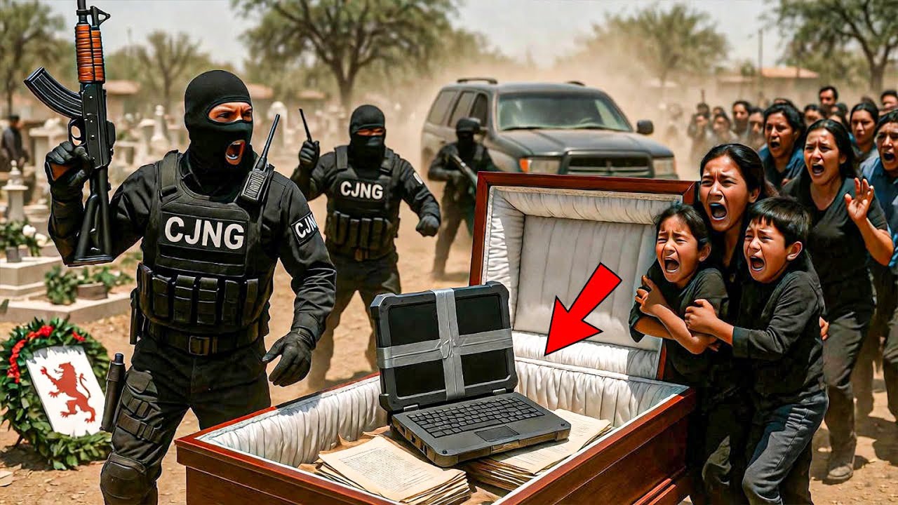 El Cártel CJNG irrumpió en un funeral — Lo que había dentro del ataúd lo cambió TODO ⚰️💥