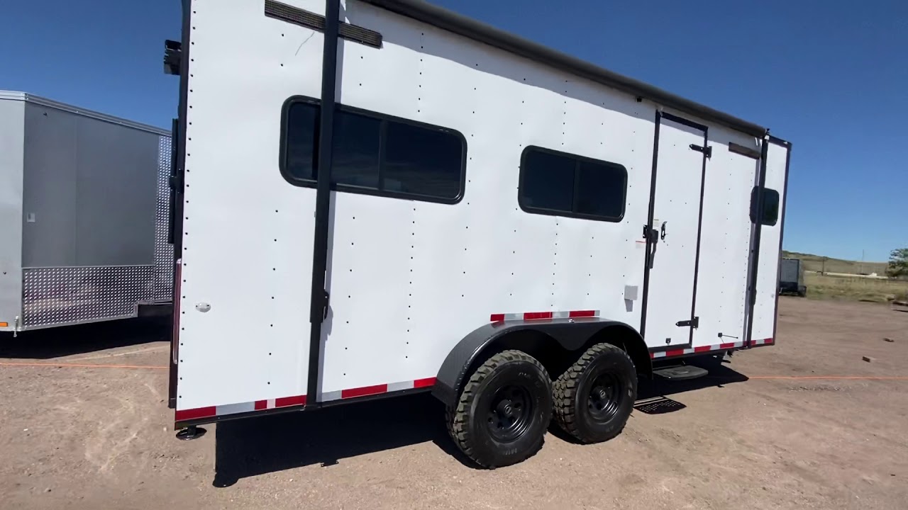 7x20 Colorado Off Road Toy Hauler - A True Off Road Trailer!