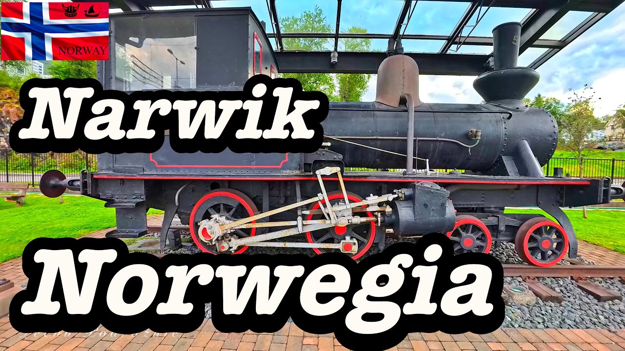 Norwegia ,Narwik,Droga na wyspę Senja