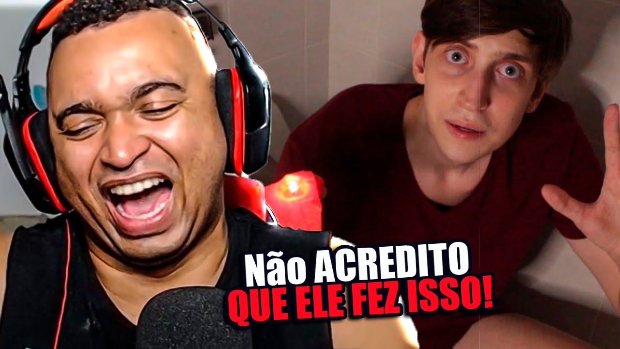 NUNCA FAÇA COCÔ AS 3 DA MANHÃ!! - Felca #React