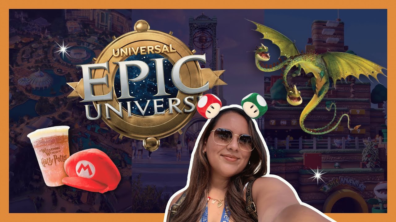 Todo lo que NO TE PUEDES PERDER de Epic Universe 👀 😱 El nuevo parque de Universal en Orlando🎢