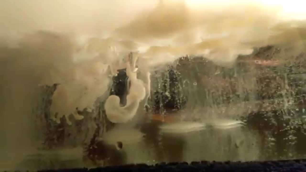 First cloud tank test