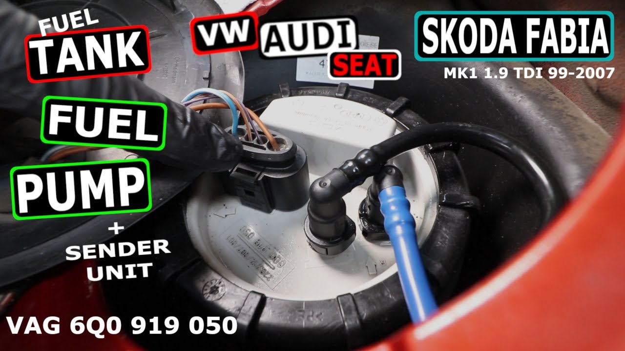 SKODA FABIA VAG Топливный насос и датчик MK1 99-07 Также в VW SEAT AUDI