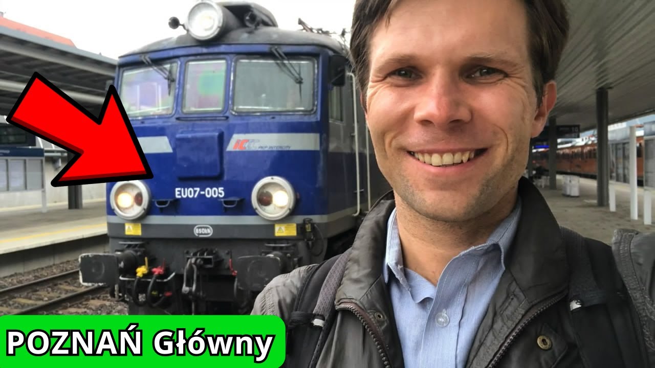 Poznań Główny Pociągi cz. 3 Najstarsza lokomotywa!