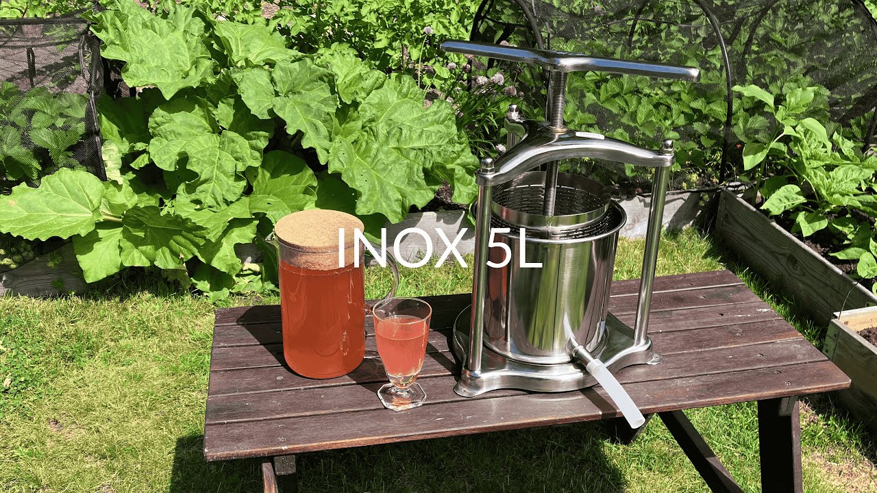 INOX 5L – liten fruktpress med stora möjligheter