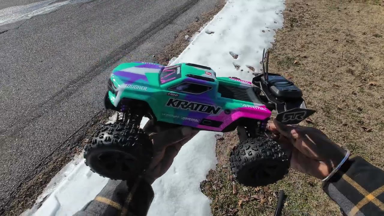 Первый запуск Arrma Kraton Mini #arrma @ARRMARC