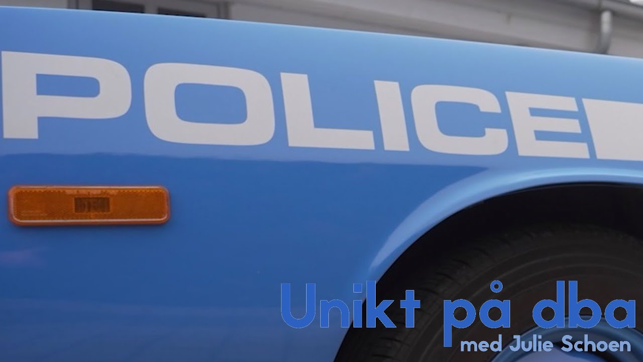 Unikt på DBA: Politibil til salg