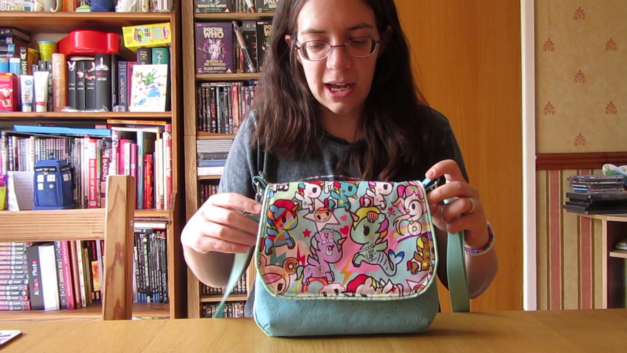 Mini'd Be Light and Blue Calla Lilac Mini Messenger