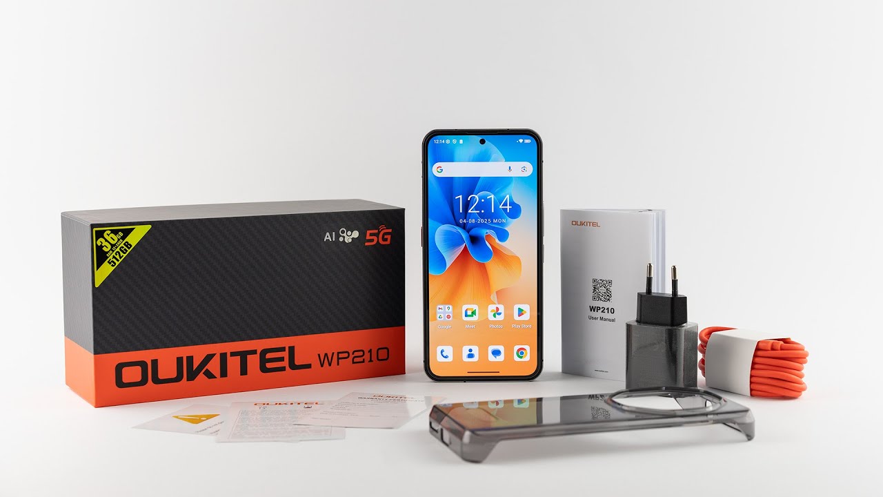 Oukitel WP210 - Presentation / What's in the box