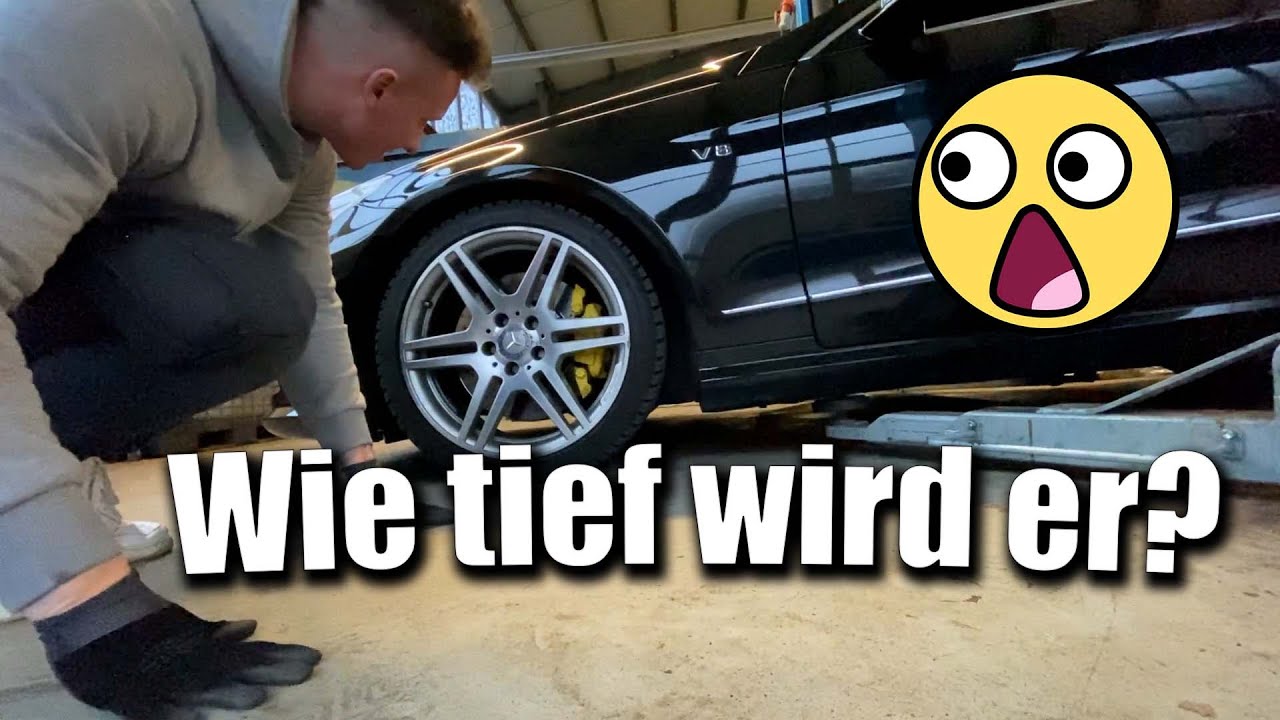 Mercedes-Benz E500 Coupé tieferlegen | ST XA Fahrwerk | TopCarsGermany