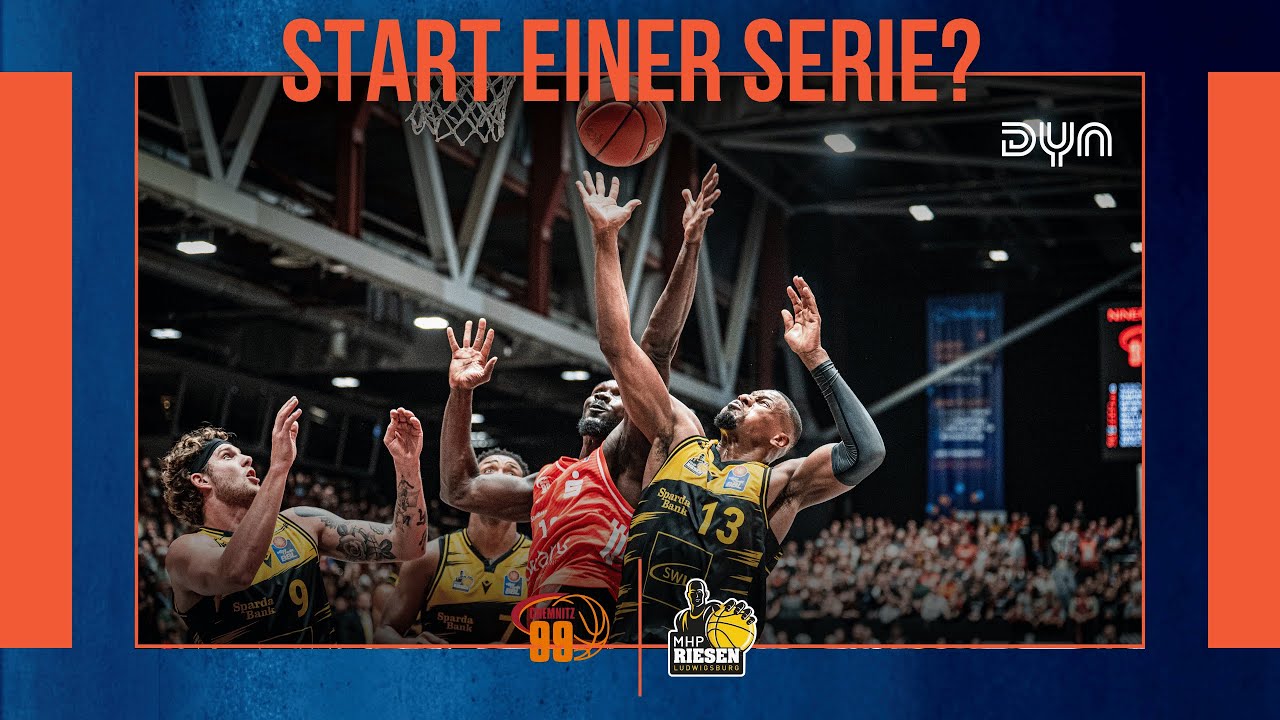 Highlights: NINERS Chemnitz - MHP RIESEN Ludwigsburg | easyCredit BBL | Dyn Basketball